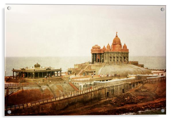 Vivekananda Memorial Acrylic by Brent Olson