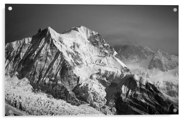 The sacred peak of Pandim Acrylic by Brent Olson