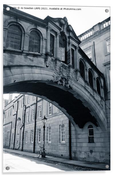 Bridge of Sighs, Oxford Acrylic by Jo Sowden