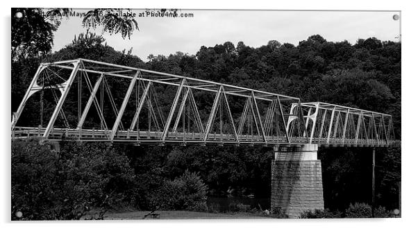  Kentucky River Bridge Acrylic by Paul Mays