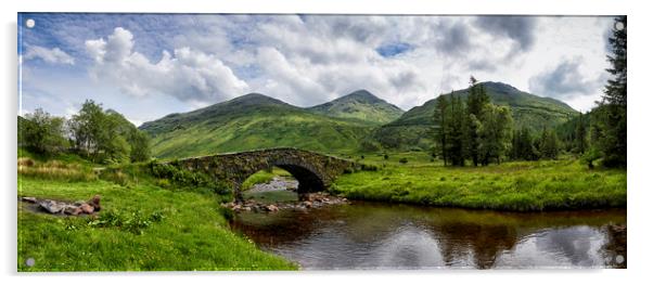 Butter Bridge Acrylic by Adrian Brockwell