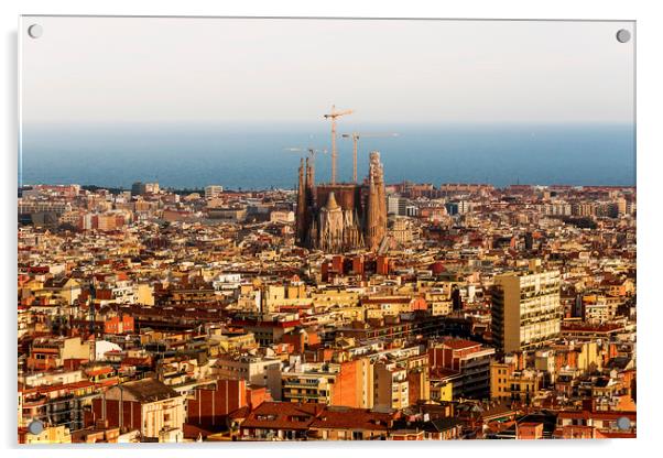  Barcelona Acrylic by Svetlana Sewell