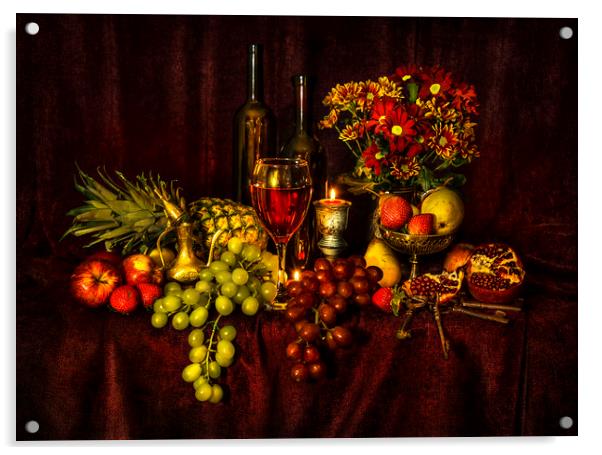  Feast  Acrylic by Svetlana Sewell