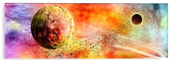  Space Dust Acrylic by Svetlana Sewell