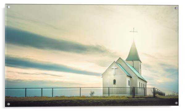 Kirkja Acrylic by Svetlana Sewell