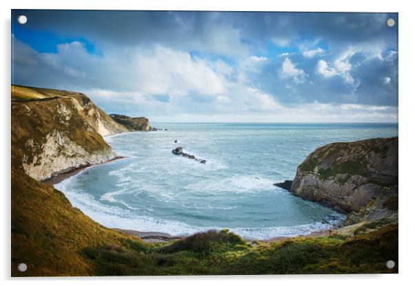 Jurassic Coast Acrylic by Svetlana Sewell