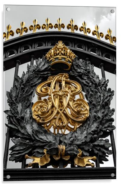 Ornamental Gate Acrylic by Svetlana Sewell