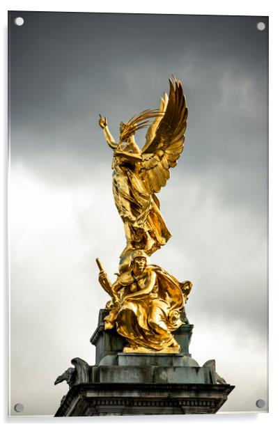 The Victoria Memorial Acrylic by Svetlana Sewell