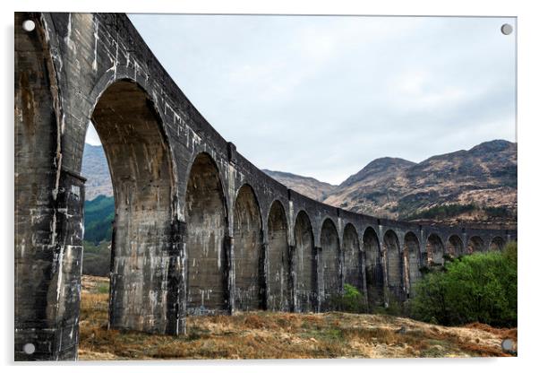 Glenfinnan viaduct Acrylic by Svetlana Sewell