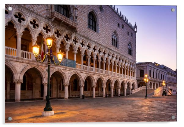 Piazza San Marco Acrylic by Svetlana Sewell