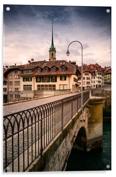 City of Bern Acrylic by Svetlana Sewell