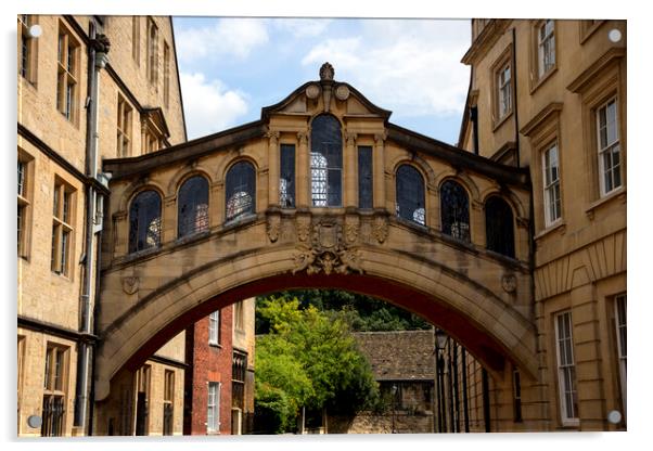 Bridge of Sighs in Oxford Acrylic by Svetlana Sewell