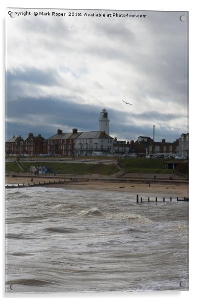 Southwold Lighthouse Acrylic by Mark Roper