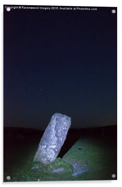  The hurlers by starlight Acrylic by Ravenswood Imagery