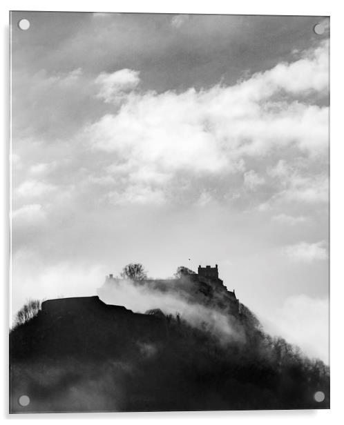 Stirling Castle and spring mist Acrylic by Jade Scott