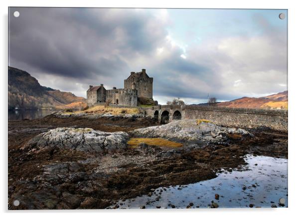 Eilean Donan Castle Acrylic by tim miller