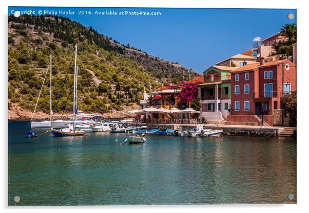 Ionian Beauty Acrylic by Naylor's Photography