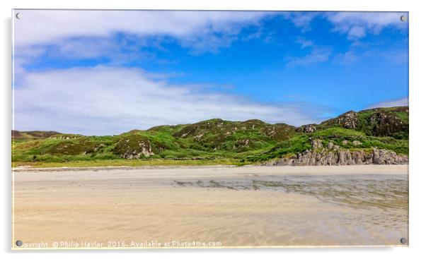 Iconic Isle of Mull........ Acrylic by Naylor's Photography