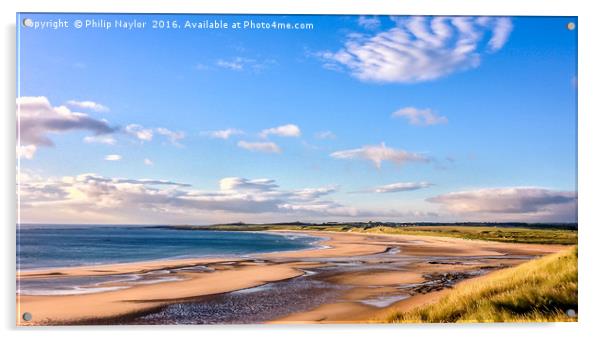 Beadnell Beauty............ Acrylic by Naylor's Photography