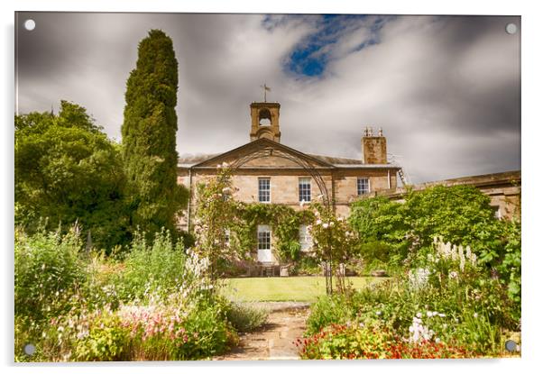 Howick Hall and Gardens............ Acrylic by Naylor's Photography