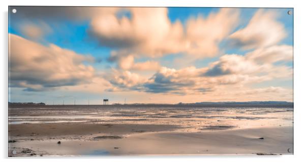 Lindisfarne - Pilgrims Way Acrylic by Naylor's Photography
