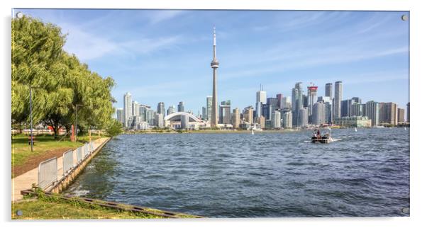 Lake Ontario Panorama Acrylic by Naylor's Photography