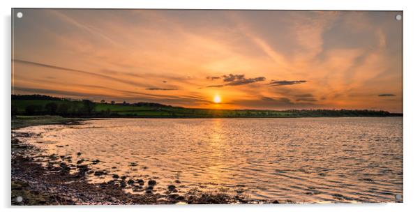 The beauty of Budle Bay Acrylic by Naylor's Photography