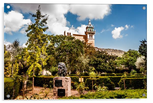 The Monastery at Valldemossa  Acrylic by Naylor's Photography