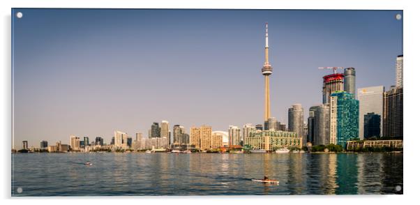 Toronto Harbour Cityscape Acrylic by Naylor's Photography