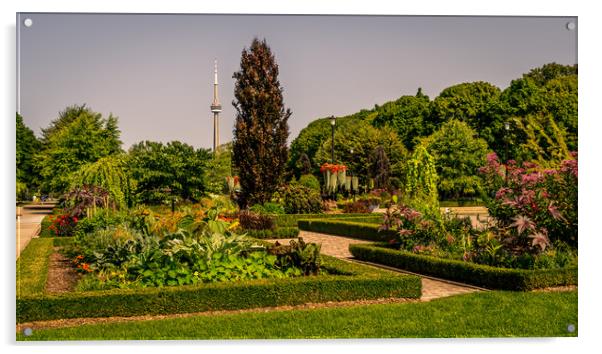  Gardens of the Toronto Islands  Acrylic by Naylor's Photography