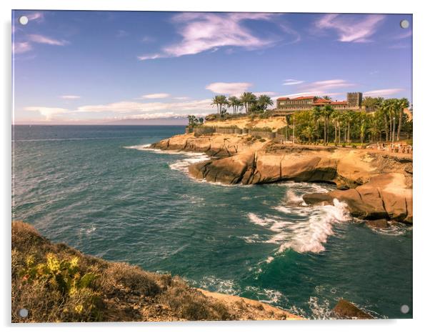 Photo's of Tenerife Costa Adeje Acrylic by Naylor's Photography