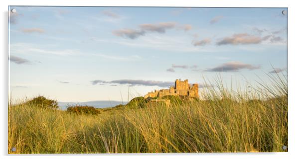 Castle through the dunes Acrylic by Naylor's Photography