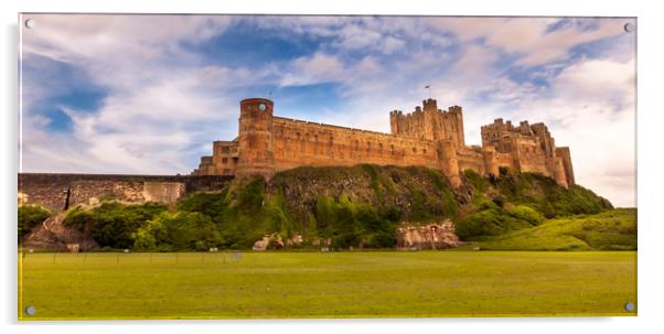 Bamburgh Beautiful Castle Acrylic by Naylor's Photography