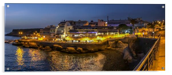 Twilight hour at La Caleta Acrylic by Naylor's Photography