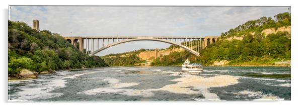 The International Rainbow Bridge Acrylic by Naylor's Photography