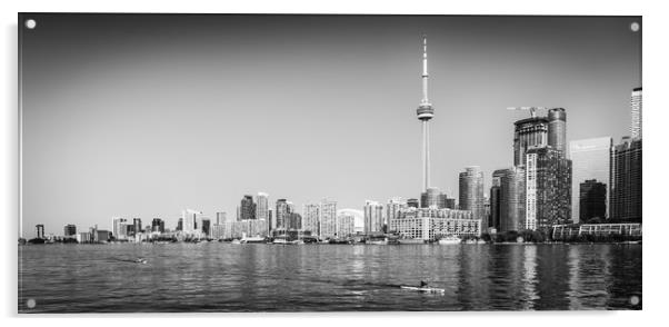 A panoramic view of the lakeside city of Toronto Acrylic by Naylor's Photography