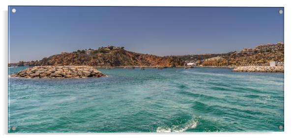 The Algarve by boat Acrylic by Naylor's Photography