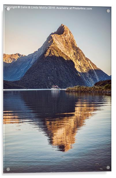 Milford Sound Acrylic by Colin & Linda McKie