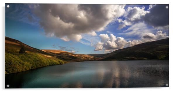 GM0002W - Wessenden Reservoir - Wide Acrylic by Robin Cunningham