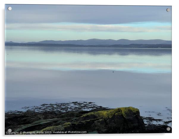 River Forth reflections Acrylic by Photogold Prints