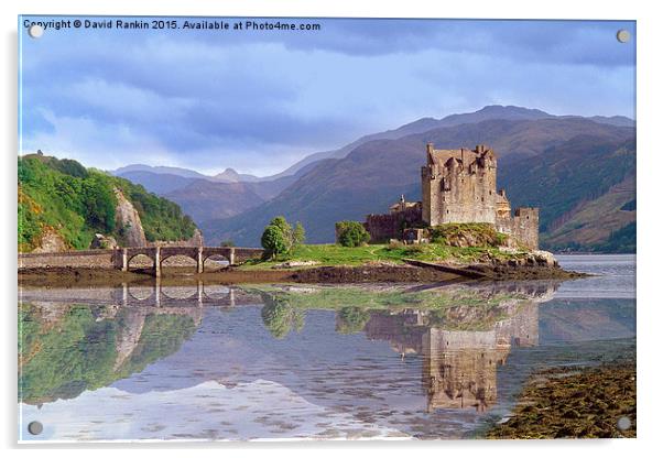  Eilean Donan Castle , the Highlands , Scotland Acrylic by Photogold Prints