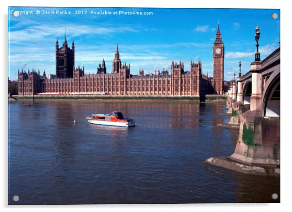 House of Parliament, Westminster, London, England Acrylic by Photogold Prints