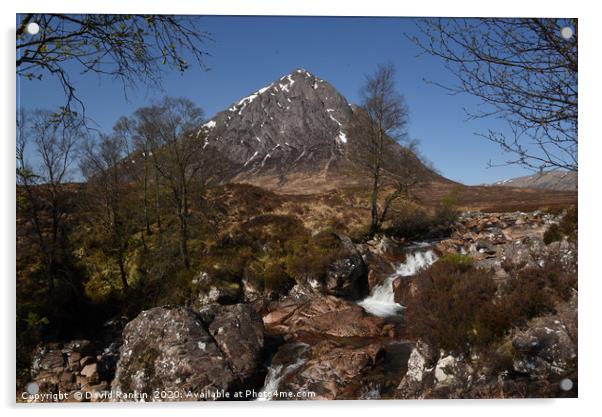 Buachaille Etive Mor , the Highlands , Scotland Acrylic by Photogold Prints