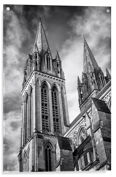  Truro Cathedral Acrylic by John Baker