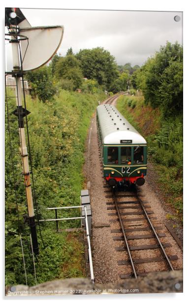 Class 122 Bubblecar Acrylic by Stephen Hamer