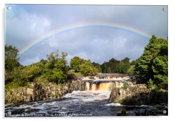 Low Force Rainbow Acrylic by David Forster