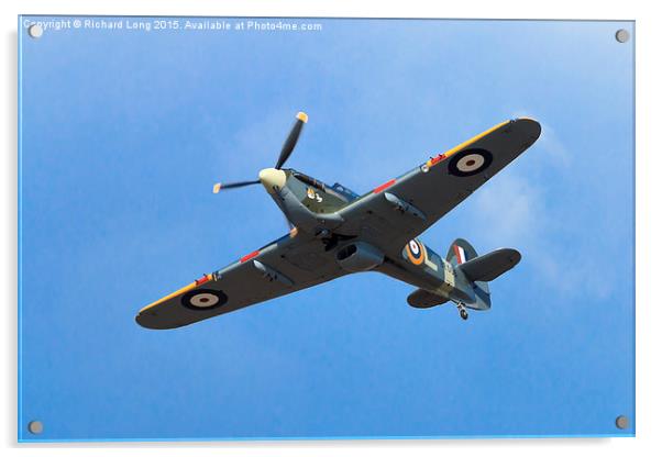  Hawker Hurricane  Acrylic by Richard Long