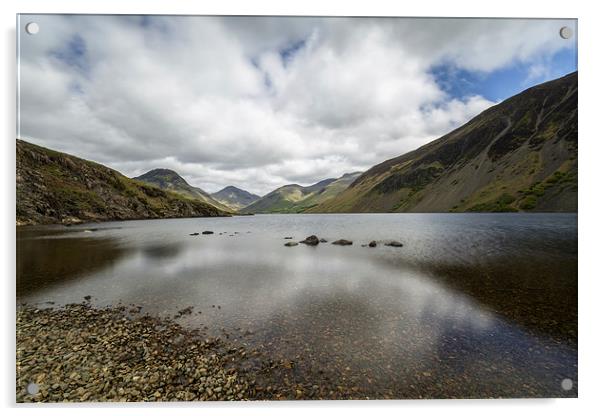  Wast Water Acrylic by Matthew Robinson