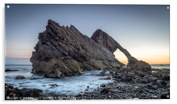 Bow Fiddle Rock Acrylic by Phil Reay