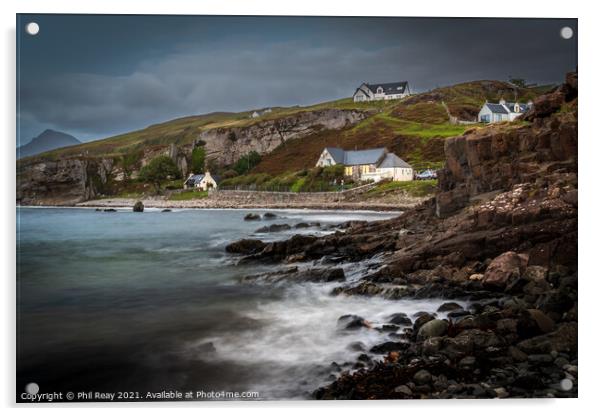 Elgol, Isle of Skye Acrylic by Phil Reay